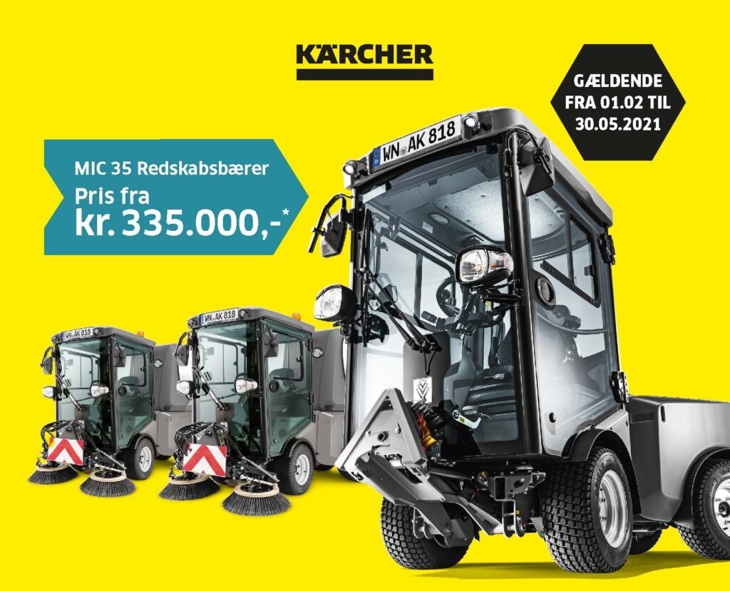 Kärcher Redskabsbærer - Kampagne